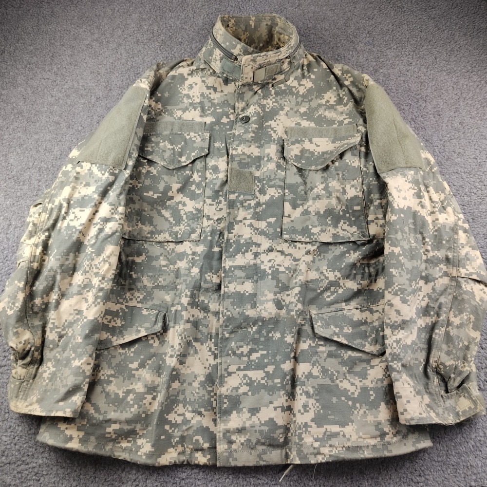 Golden MFG CO INC M-65 Field Jacket Mens Medium ACU Digital Camo Coat
